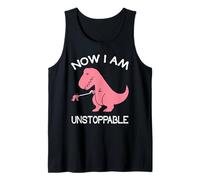 Now I'm Unstoppable - Funny T-Rex Dinosaur Débardeur