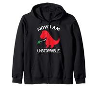 Now I'm Unstoppable - Funny T-Rex Dinosaur Sweat à Capuche