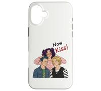 Now Kiss BL Series Boys Love Girl Shipper Assorti Fujoshi Coque pour iPhone 16 Plus