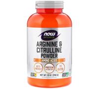 Arginine & Citrulline en poudre 340 g Now Foods