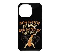 Now Watch Me Whip Now Watch Me Bake Bake Baker Citation Dancing Coque pour iPhone 13 Pro