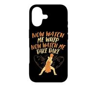 Now Watch Me Whip Now Watch Me Bake Bake Baker Citation Dancing Coque pour iPhone 17
