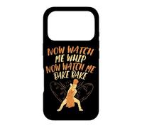 Now Watch Me Whip Now Watch Me Bake Bake Baker Citation Dancing Coque pour iPhone 17 Pro