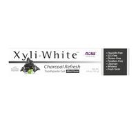 Now Foods Gel dentifrice XyliWhite rafraîchissant au charbon de bois – 181 g