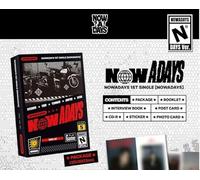 NOWADAYS NOWADAYS 1st Single Album CD+Booklet+Interview book+Postcard+Sticker+Photocard+Tracking Sealed NAD (DAYS Version)
