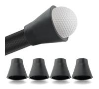 NOWHYX Lot de 5 récupérateurs de balles de golf pour putter - Outil de préhension pour putter - Outil de préhension GOL-f Bal-l - Installation rapide pour poignée P Utter et Swing - Accessoires G olf