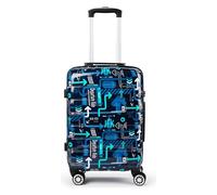Nowi 4 roulettes Trolley de cabine S 55 cm bleu
