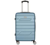 Nowi Bergamo 4 roulettes Trolley 65 cm bleu