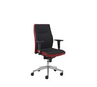 NOWY STYL Nero UP Fauteuil de Bureau, Tissu, Red_Red, 70 x 70 x 119 cm