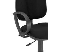 NOWY STYL Paire accotoirs Fixes pour Jupiter-Adaptables, Noir, 15 X 20 X 30 cm