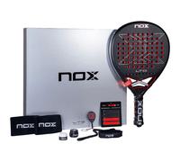 Nox Pack At10 Genius 12k Ltd 2026 Padel Racket Argenté 360-375 gr Homme