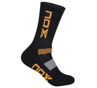 NOX CALCETINES MC NEGRO/NARANJA