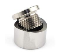 Nox Capteur D'oxyde D'azote Bouchon D'espacement De Capteur D'oxygène En Acier Inoxydable, Écrou Base Cranté M18 * 1,5 Universel