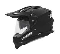 Nox CASQN312NOIRMAT 004 X Casque Cross Dv et Ecran, Noir Mat, Taille S