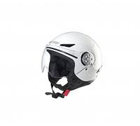 NOX Casque Jet Kid N216, Blanc Verni, S