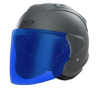 NOX CASQUE JET N220S MAT AVEC VISIÈRE MIROIR OR - L - N220S - TITANIUM MAT VMO
