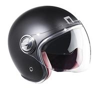 NOX PREMIUM CASQUE JET HERITAGE MAT - XL - CASQUE JET HERITAGE - NOIR MAT
