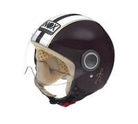 NOX Casque N210 bordeaux L