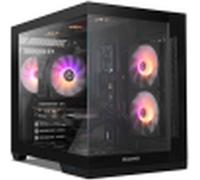 NOX XTREME PRODUCTS Hummer Astra Neo Black - Semitower ATX | M-ATX | ITX, Verre trempé panoramique sans Cadre, Espace pour 9 Ventilateurs, Cartes Graphiques jusqu'à 400mm, USB-C et USB 3.0, Noir