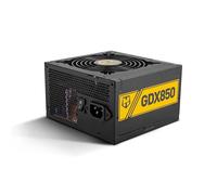 NOX Hummer GDX 850W 80 Plus Gold - Alimentation 850W, ATX 3.1, S-ATA, PCIE 5.1 12V-2x6, Ventilateur 120mm Ultra-Silencieux, entrée 240V, Noir