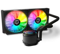 NOX Hummer H-240 ARGB Processeur Refroidisseur de liquide tout-en-un 12 cm Noir 1 pièce(s)
