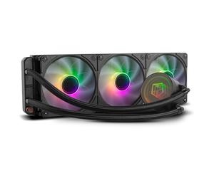 NOX Hummer H-360 ARGB Processeur Refroidisseur de liquide tout-en-un 12 cm Noir 1 pièce(s)
