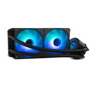 NOX Hummer M-240 ARGB Processeur Refroidisseur de liquide tout-en-un 12 cm Noir
