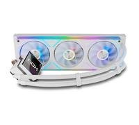 NOX Hummer M-360 LCD White Processeur Refroidisseur de liquide tout-en-un 12 cm Blanc