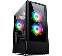 Nox Hummer Nemesis ARGB Verre trempé USB 3.0 Noir