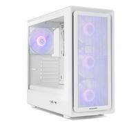 NOX Hummer NXHUMMERAEROWH unité centrale Midi Tower Blanc