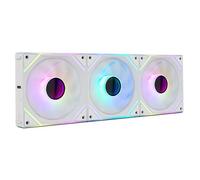 NOX Hummer Pro Link Boitier PC Refroidisseur d'air 12 cm Blanc 3 pièces