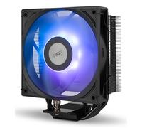 NOX Hummer R-400 ARGB Processeur Refroidisseur d'air 12 cm Noir