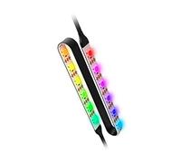 Nox Xtreme Modules LED Hummer Stripe NXHUMMERSARGB – ARGB, 3 broches, magnétique et adhésif – Noir