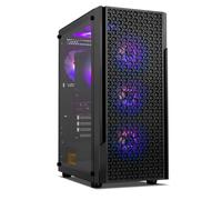 NOX XTREME PRODUCTS Infinity Beta - Semi-Tour M-ATX | ITX, Vitres latérales en Verre trempé, Grille Frontale, Espace pour 8 Ventilateurs, Comp. Cartes Graphiques jusqu'à 300mm, USB 3.0, Noir
