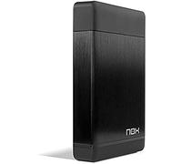NOX Lite 3.5 -NXLITEHDD35- Boîtier externe pour disques durs SATA jusqu'à 10 To, USB 3.0, Plug&Play, matériau léger et compact, compatible avec toutes les versions de Windows, couleur noire