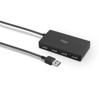 NOX Lite Hub One USB 3.2 Gen 1 (3.1 Gen 1) Type-A 10 Mbit/s Noir
