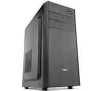 Nox Xtreme Boîtier ATX NXLITE010 Semi-tour – alim 500W préinstallée, USB/Audio, Noir