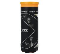 Nox Lot de 3 balles de Padel Pro Titanium