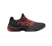 NOX Mixte Chaussures Indoor At10 Lux, Noir Rouge, 41 EU