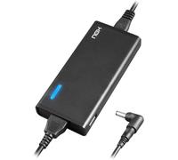 Nox -Nxpwr65Nb- Chargeur Pour Ordinateur Portable 65W, 10 Connecteurs Différents, Efficacité Minimale 85%, Compatible Avec La Plupart Des Marques, Régulation Automatique De La Tension, Couleur Noire