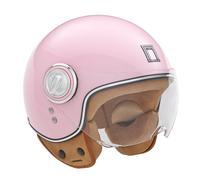 NOX PREMIUM CASQUE DEMI-JET IDOL - S - HELMET JET IDOL - ROSE PASTEL