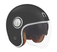 NOX PREMIUM CASQUE JET HERITAGE MAT - L - CASQUE JET HERITAGE - NOIR MAT
