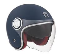 NOX PREMIUM CASQUE JET HERITAGE MAT - S - CASQUE JET HERITAGE - BLEU MAT