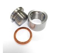 Nox Sensor Bonde Capteur O2 En Acier Inoxydable, Montage D'oxygène, Adaptateur Bouchons, Filetage M18 X 1.5, Soudure D'échappement Dans La Bonde Avec Capteur D'Oxyde D'azote
