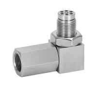 Nox Sensor Catalyseur D'échappement Capteur D'oxygène Arrière Entretoise 90 Degrés Mini Catalyseur Lambda O2 Adaptateur CEL Fix, M18 * 1.5 Universel Capteur D'Oxyde D'azote