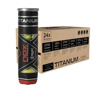 Nox Pro Titanium Padel Balls Box Jaune 24 x 4 Balls