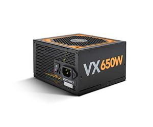 NOX Urano VX 650W Bronze Edition 650W ATX Negro, Naranja unidad de - Fuente de alimentación (650 W, 200 - 240, 47 - 63, Activo, 120 W, 600 W)