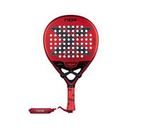 Nox Edu Alonso EA10 Ventus Hybrid 12K Xtrem Raquette de padel, rouge/noir