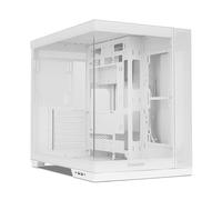 NOX XTREME PRODUCTS Hummer Astra Neo White - Semitour ATX | M-ATX | ITX, Verre trempé panoramique sans Cadre, Espace pour 9 Ventilateurs, Cartes Graphiques jusqu'à 400mm, USB-C et USB 3.0, Blanc