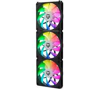 NOX XTREME PRODUCTS Hummer EASY LINK - Lot de 3 ventilateurs 120mm, LED ARGB, PMW ultra-silencieux, sans fil, 4 patins en